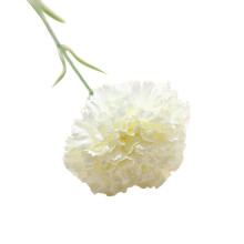Bouquet décoratif pour la fête des mères - Offre à durée limitée - Fleurs artificielles - Œillets - Bouquet de mariage - Décoration florale