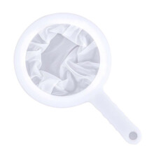 Colador de malla grande de boutique, colador de jugo de nailon, colador de yogur, colador de malla de plástico con mango para separación de