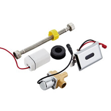 Infrarood spoelventiel voor urinoirs met automatische detectie en hygiëneregeling.
