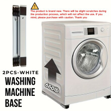 2pcs Heavy-Duty 24-Wheel Appliance Mover, Adjustable, Non-Slip Brakes, Tool-Free, Floor Protection, Compatible with Fridge/Washer/Dryer/Furniture