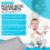2Pcs Baby-Proof Vent Cover Gray 5.1-5.5 oz 7