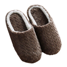 Stoffen winterslippers voor binnen, voor stellen: zacht, lichtgewicht en geruisloos, voor gebruik in de slaapkamer, woonkamer en op het balkon.
