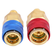 R134A, hurtigkoblingsadapter, manifold for bilindustrien R134A