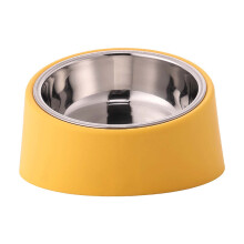Stainless Steel Pet Feeder with Detachable Tray for Cats and Dogs Non- Leak-Proof Design Suitable for All Sizes