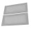 2Pcs Baby-Proof Vent Cover Gray 5.1-5.5 oz 14