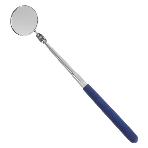 Vehicle Inspection Mirror Stainless Extend Work Travel Blue
