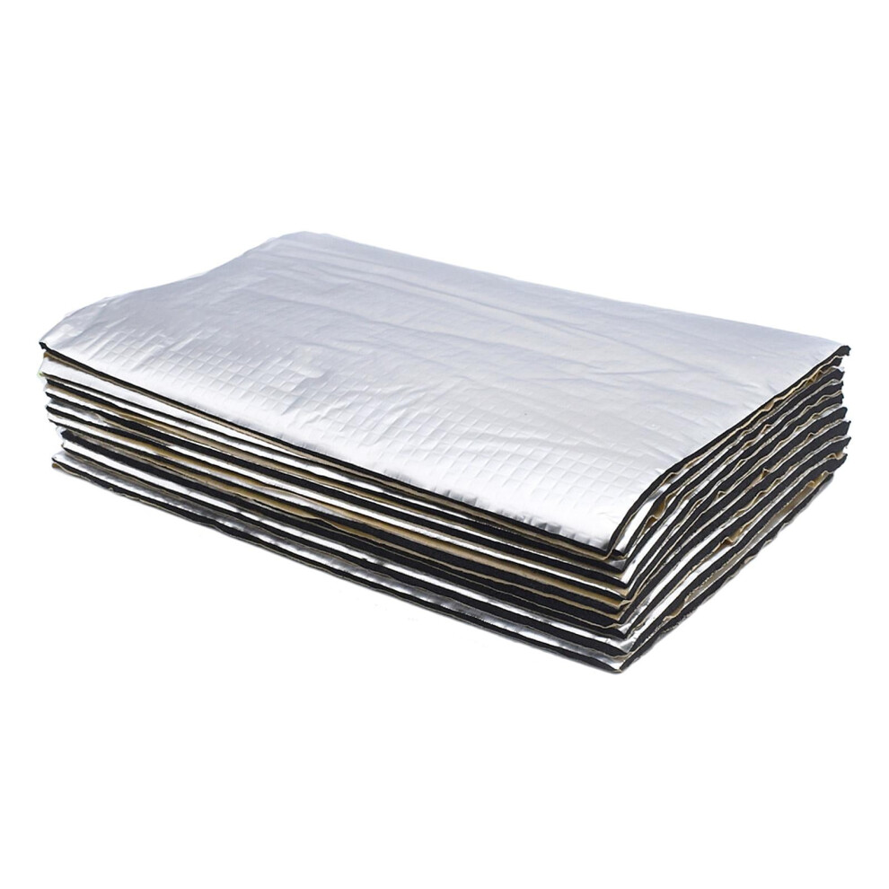 10 Pieces Sound Heat Insulation Mat Sound Deadening Mats For Hood Trucks 5Mm 9027700599123
