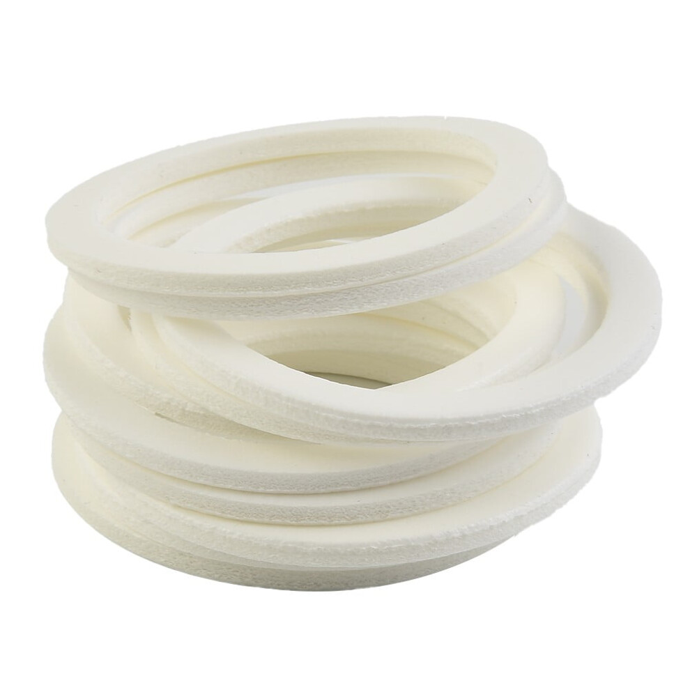Diluopel 10Pcs Seal For Ibc Cap Lid S60x6 Pe Foam Seal Replacement Seal White 9087558584207