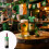 Karymi St. Patricks dag vinpropp grønn kløver 1