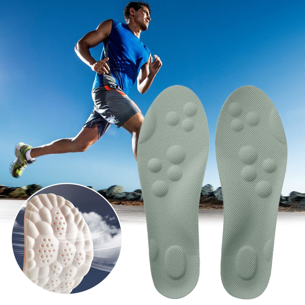 Men's Super Soft Insoles - Thickened Gel Massage Inserts,
