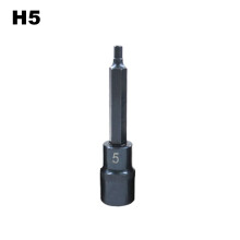 Complete Set Of 9 Optional Sizes Hex Socket Wrench Screwdriver 1/2 Drive