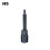Complete Set Of 9 Optional Sizes Hex Socket Wrench Screwdriver 1/2 Drive 1