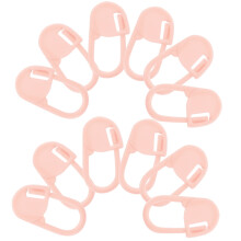 Mark Peg Sweater Knitting Tool Baby Pink 2.2x1.1x0.1cm
