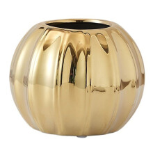Vase citrouille en céramique, objet de décoration créatif pour la maison, centre de table
