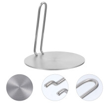 NICEXMAS 1 Set Heat Diffuser Plate For Induction Cooktop And Gas Stove Square Stainless Steel