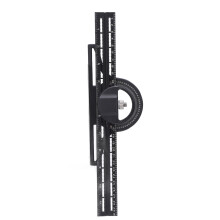 Squadra combinata 300 mm x 2,5 mm nera