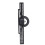 Squadra combinata 300 mm x 2,5 mm nera 1