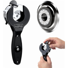 Ratchet Pipe Cutter for 5/16"-1-1/8" Stainless Steel, Copper, Aluminum, PVC – 2-in-1 Compact Tube Cutter, Compatible with Tight Spaces