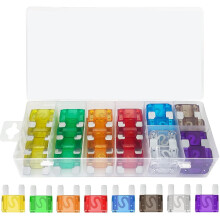 Maxi Blade Fuse Assortment Car Fuse 20A 30A 40A 50A 60A 70A 80A 100A Maxi Auto Fuse Kit 34 Pieces