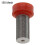 Stainless Steel Mesh Paint Sprayer Filter Pipe Coupler Stable Nylon Cap 1