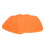 4PCS Reusable Chicken Nesting Pad, Sponge Bedding Mat, Orange, 30x30cm 3