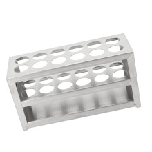 Metal Test Tube Rack 12 Holes 0.75in Stainless Steel 3 Tiers for Laboratory Use