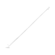 Magnifique support de mât de drapeau rotatif argenté pour une utilisation en extérieur. Matériau en alliage durable. Rotation fluide. Conception