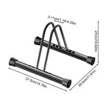 (Upgraded Adjustable) Bike Vertical Stand for Road & Mountain Bikes Storage