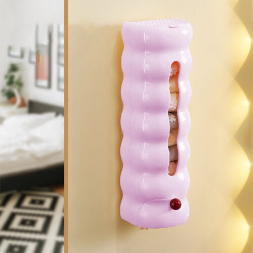 Wall-Mounted Underwear Organizer, No-Drill Extendable Panty/Sock Drawer | Adjustable 6-Tier Closet Storage | Durable ABS Frame