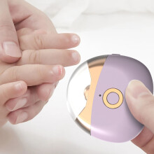 2-in-1 Electric Nail Trimmer & Polisher, Portable, Cute Design, Compatible with All Ages