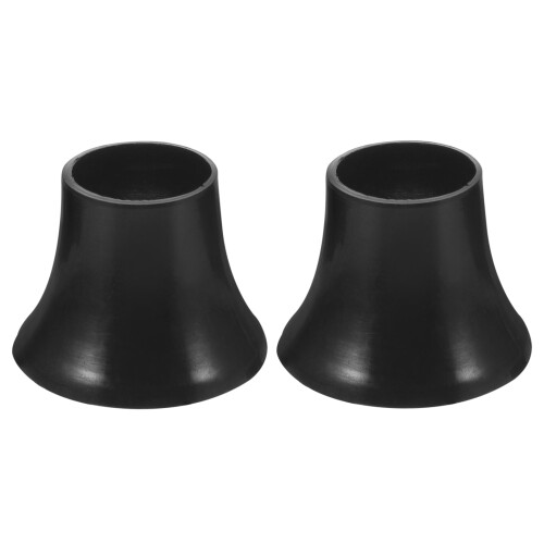 Black Rubber Umbrella Tip Covers Outdoor Durable Waterproof