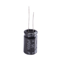 20 Pcs Radial Aluminum Electrolytic Capacitors 13mm x 21 mm 1000UF 35V & 2200UF 25V