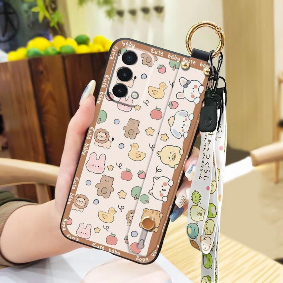 Soft Phone Case With Wristband For Oneplus Nord N200 5G Â Shockproof, Dirt-Resistant, Silicone Protective Cover 9027700596559