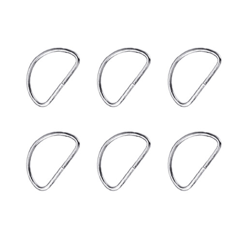 20 Pcs Luggage Straps For Suitcases Webbing Ring Semi-Circular