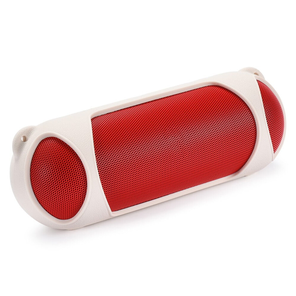 Silicone Protective Case For Beats Pill Portable Speaker Â With Shoulder Strap, Perfect Fit, 8.66X3.03x3.03", White 9377112593951
