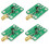 4X AD8317 High Speed Logaritmische Detector RF Log Detector RF Signaal Log Output Power Meter 1M-10000MHz Controller 1