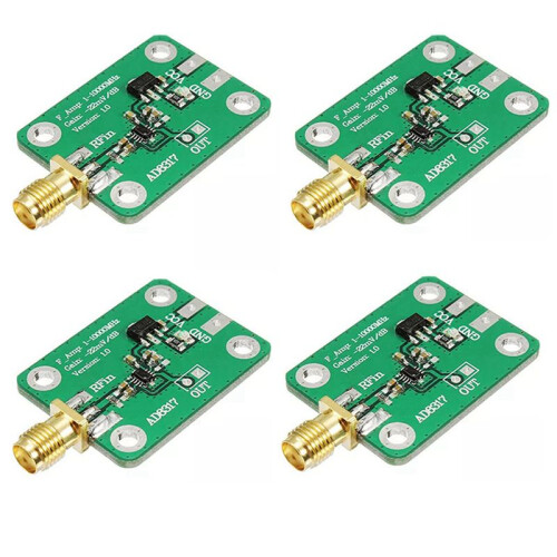 4X AD8317 High Speed Logaritmische Detector RF Log Detector RF Signaal Log Output Power Meter 1M-10000MHz Controller