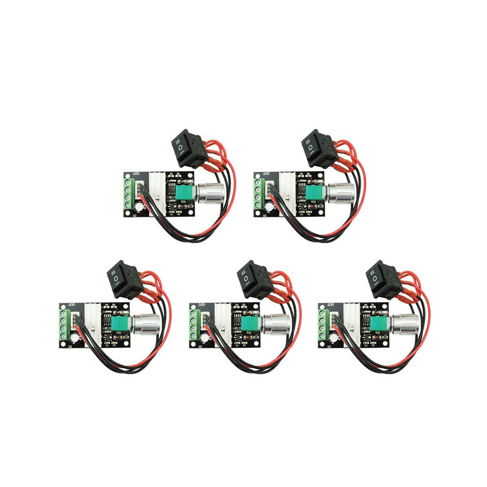 5X 6V 12V 24V 3A 80W Motor Speed Controller(Pwm)Speed Adjustable Reversible 1203Bb Motor Driver Reversing 6033650057609