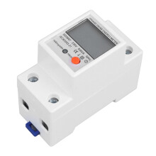 1-Phase LCD Energy Meter 200-250V Plastic
