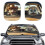 Animal Car Sunshade UV Blocking 2pcs 1
