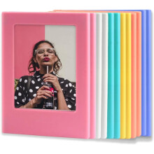 Magnetische Bilderrahmen für den Kühlschrank, passend für Polaroid, Fujifilm und Instax Mini, 8,9 x 6,4 cm (3,5 x 2,5 Zoll) – 12er-Pack