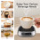 USB Coffee Mug Warmer Pad with Touch Control 3 Temp Settings 2