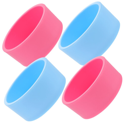 Guinea Pig Food Bowls Plastic 4-Pack Assorted Colors 2