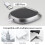 USB Coffee Mug Warmer Pad with Touch Control 3 Temp Settings 4