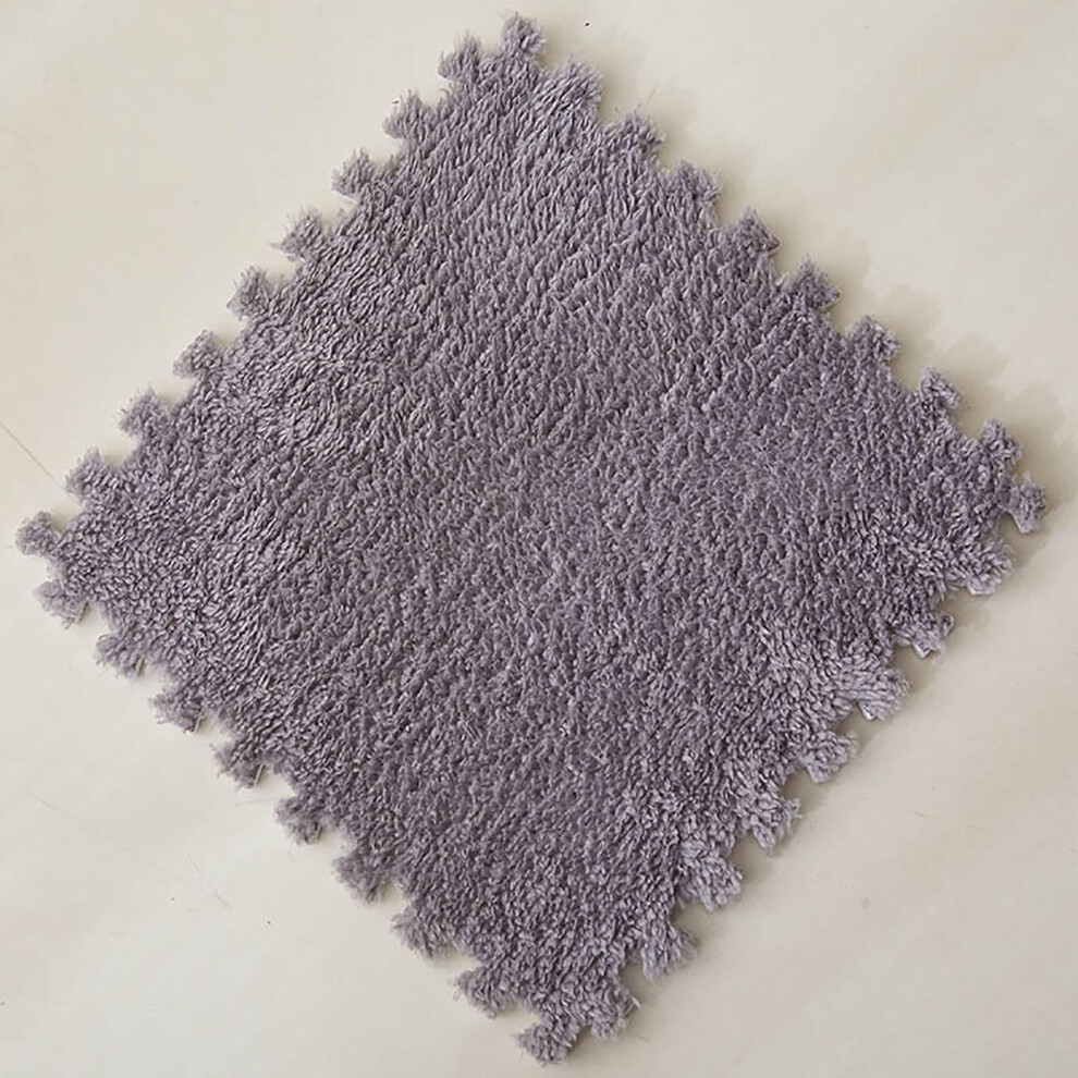 Interlocking Eva Foam Puzzle Mats For Kids & Baby Rooms Â Fleece/Fuzzy Flooring, Compatible With Standard Sizes 9493189676318