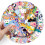 Running Animals Stickers Waterproof Vinyl 100-Pack 3