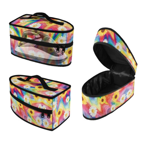 Étui de rangement pour fer à vapeur portable avec fermeture éclair