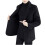 Men's Polyester Overcoat Solid Color Relaxed Fit Winter 2