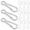 30pcs Multi Use Flagpole Hook For Replacement Durable Flag Clips Flag Accessories Heavy Duty Flagpole Hardware Replacement Parts 1