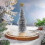 Mini décorations de sapin de Noël à pointe blanche (12 pièces) 2